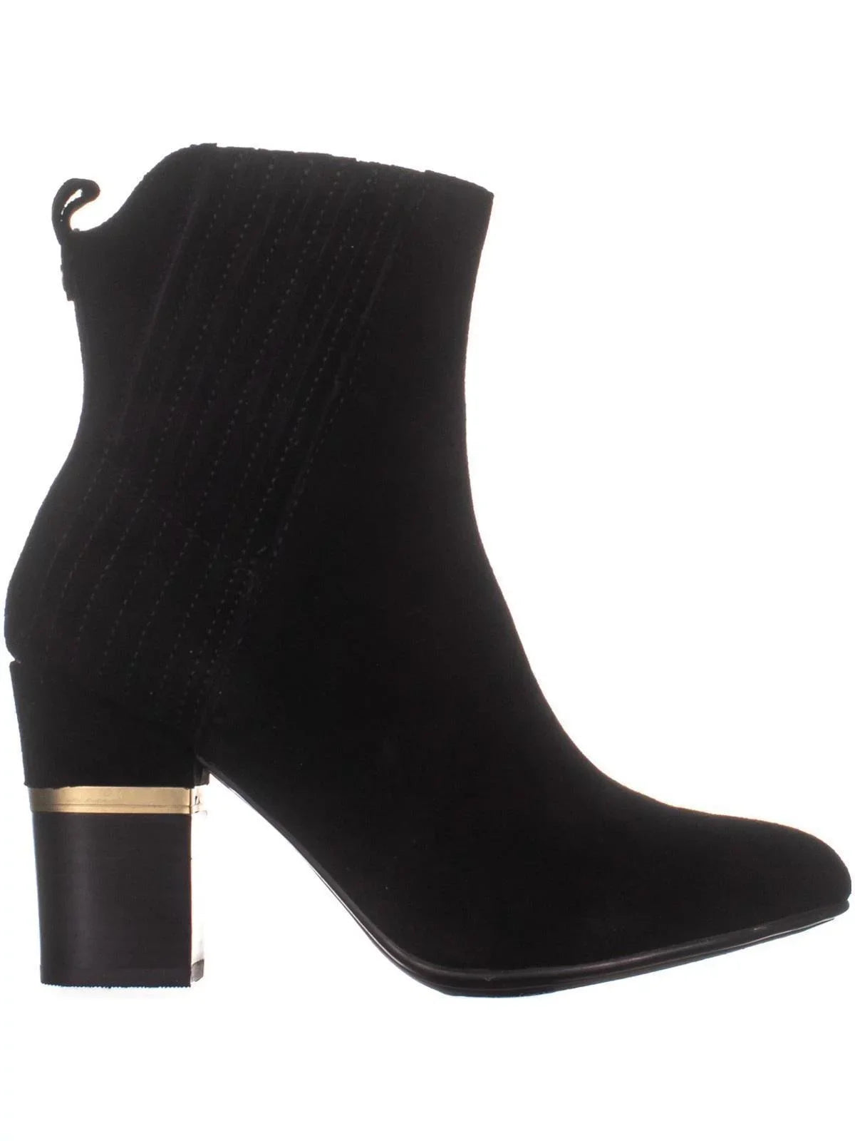 Womens Lucca Lane Jadia Ankle Boots, Black Suede