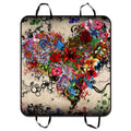 Wallpaper Stars Flowers Heart Emotions Colorful Pet Car Seat Cover Dog Car Seat Mat Hammock Cargo Mat Trunk Mat For Cars Trucks and  54x60 inches