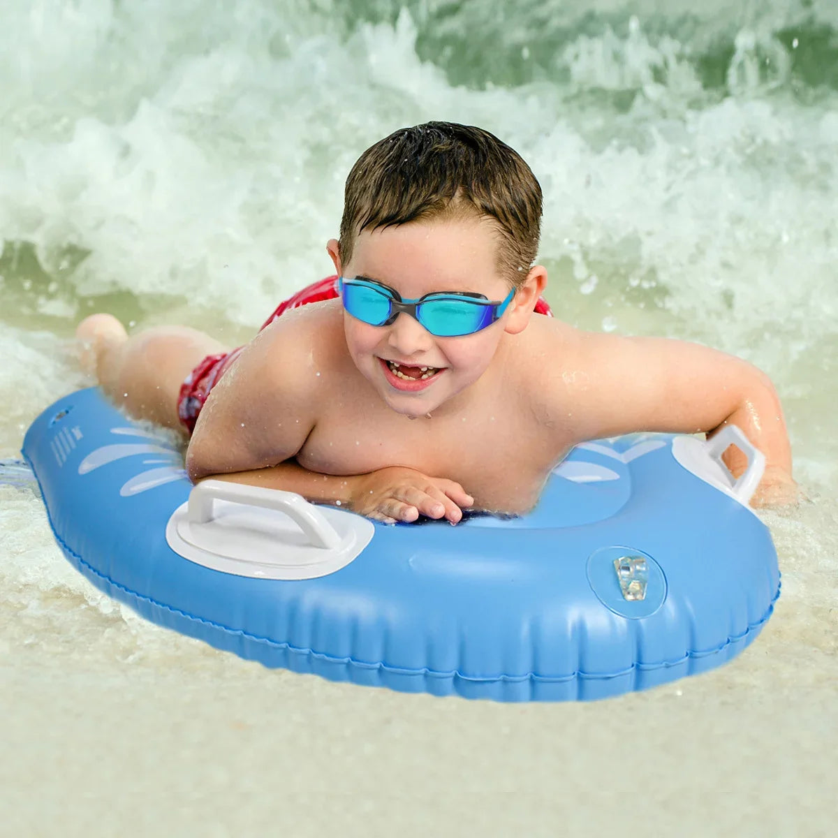 Inflatable Pool Floats Inflatable Surfboard Inflatable Tubes Fun Water Toys for Kids Beach Outdoor Party Supplies