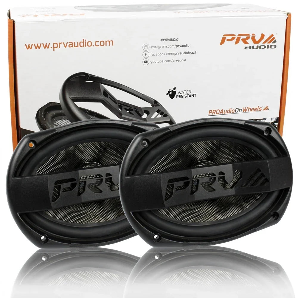 Audio 6 x 9" Mid Range Loudspeakers Water Resistant Pair 69MR500CF--4