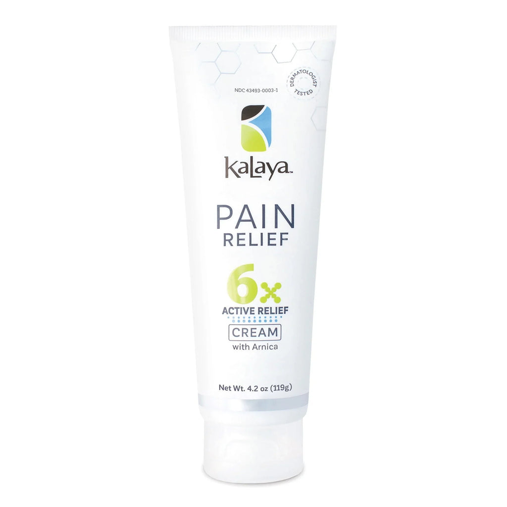 KaLaya Pain Relief 6x Extra Strength Muscle Pain Relief Cream, 4.2 oz
