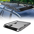 45" x 36" Universal Roof Rack Basket Heavy Duty Rooftop Cargo Rack, 150 lbs Cargo Carrier for Top of Vehicle for , Truck, & Car Luggage Holder, Black