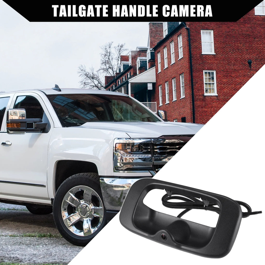 Unique Bargains Rear View Backup Camera Tailgate Handle for Chevy Silverado for  Sierra Years 1999-2006 1 Set