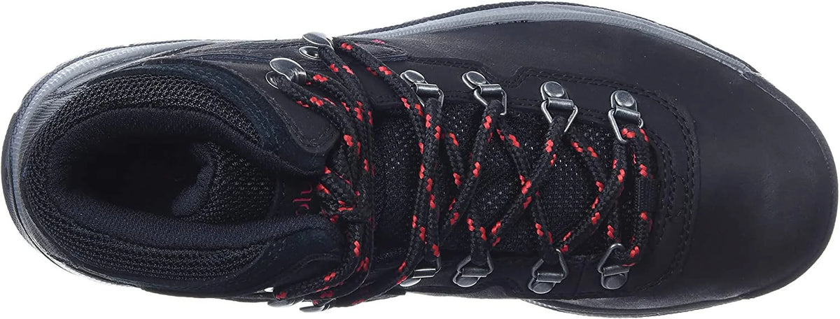 Columbia Womens Newton Ridge Plus Boot 10 Wide Black/Poppy Red