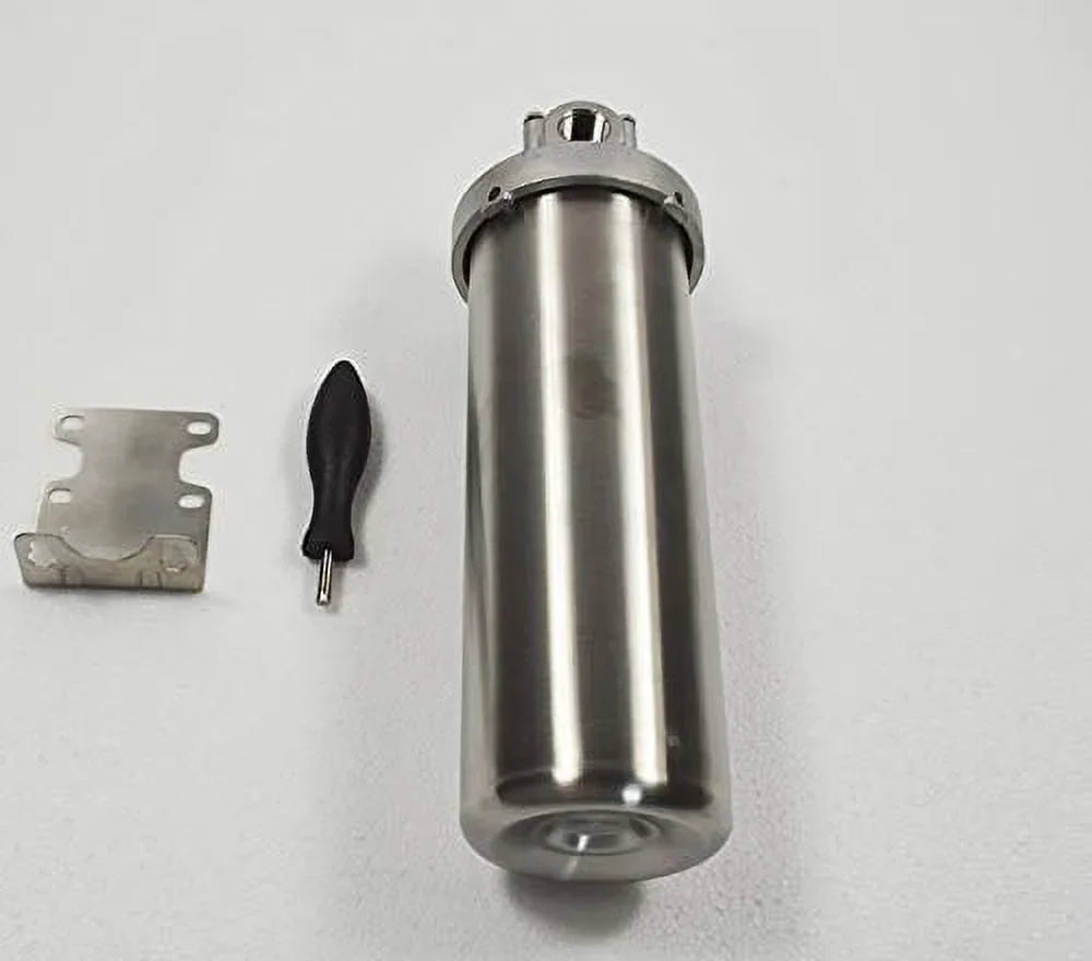 Techtongda 1/2" Water Filter Housing for Whole House Water Purification of 304 Stainless Steel #025159