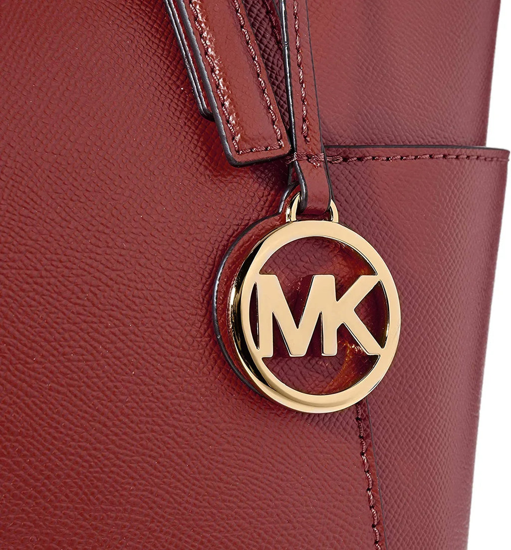 Michael Kors Womens Jet Set Top-Zip Tote (Brandy) 30F2GTTT8L-626
