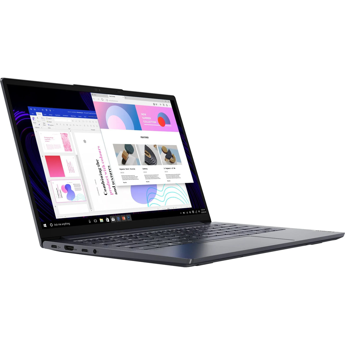 Lenovo IdeaPad Slim 7 14ITL05, 14\" Full , Intel Core i7-1165G7, Intel Iris Xe Graphics, 16GB , 512GB , Slate Gray, Windows 11 Pro, 82A60017US