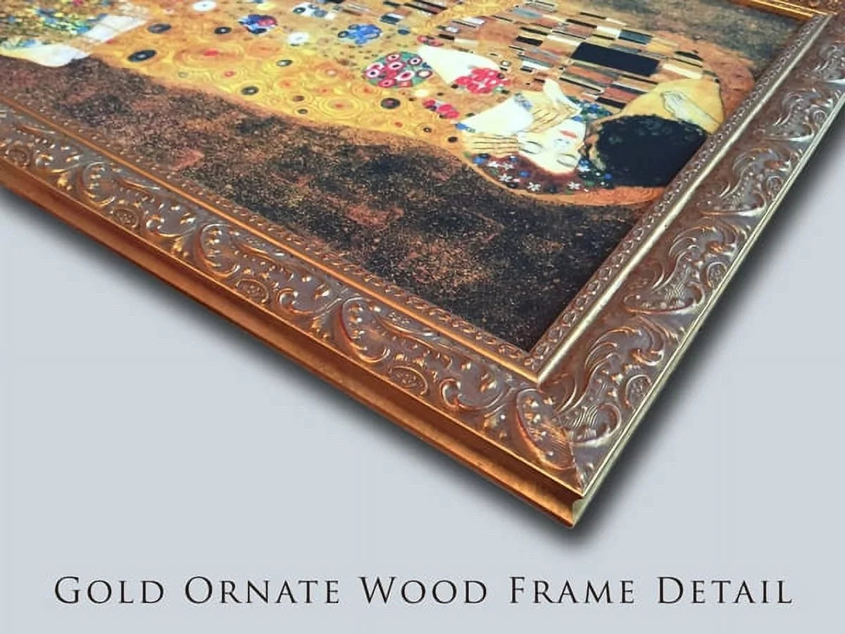 A Chinese God 24x18 Gold Ornate Wood Framed Canvas Art by Alexandre Jacovleff