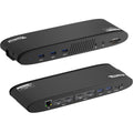 Plugable 13-in-1  C Docking Station Dual Monitor, 100W Charging, Dual 4K Displays 2x  or 2x DisplayPort, Compatible with Mac, Windows, Thunderbolt 3 / 4, -C (5x , Ethernet,  Card Reader