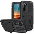 Casetego for Samsung Galaxy S22 Plus Case,Built in Kickstand Heavy Duty Military Grade Rugged Shockproof Protective Cover,Black