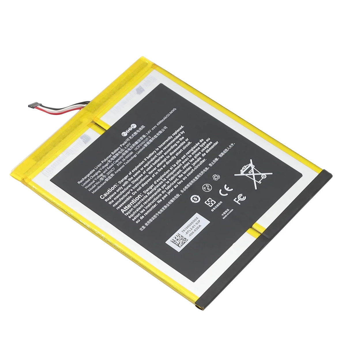 Replacement Battery 2955C7/26S1015 For Amazon Kindle Fire  10.1 7th Gen SL056ZE Tool