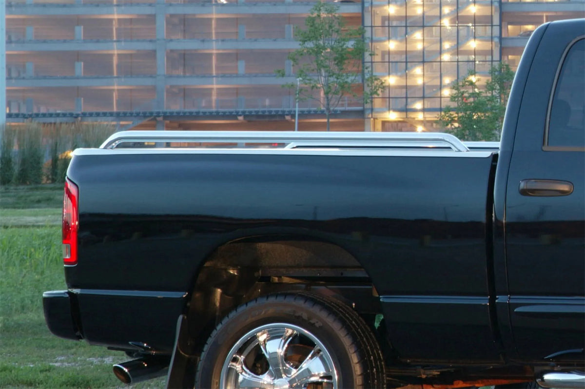 Dee Zee DZ99614 Stainless Steel Side Rails Fits select: 2017-2021  F250, 2017-2021  F350