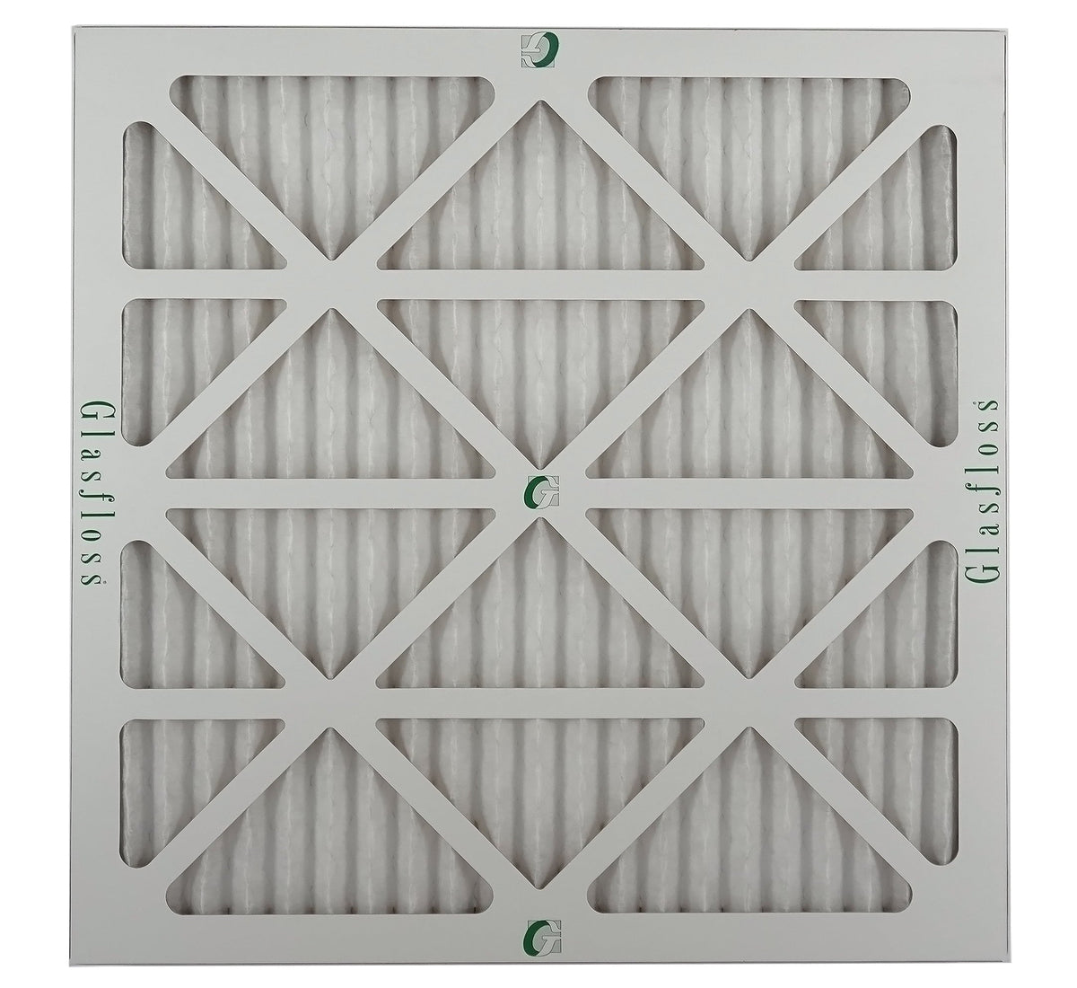 Glasfloss Air Filter 24x25x2 - 2"  10 - (Pack of 4) - Pleated  or  Air Filter - Furnace Air Filter - Home or Office - Made In The .