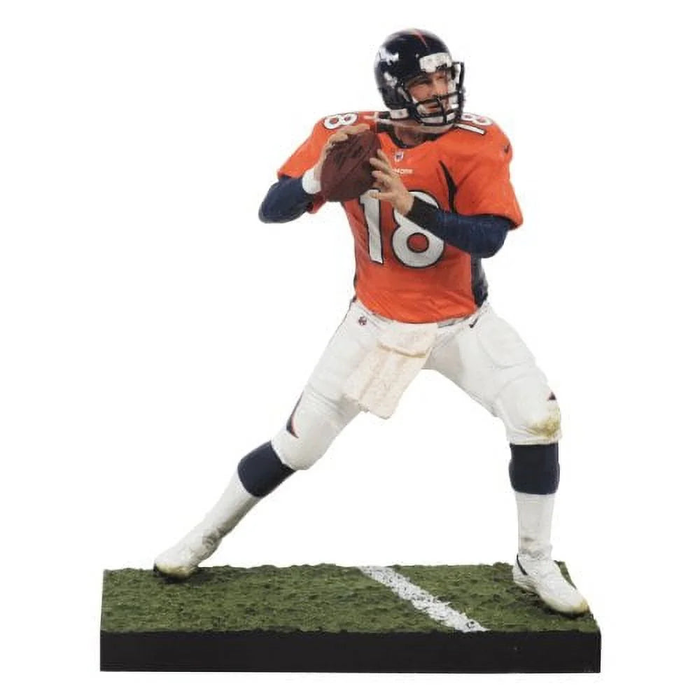 Peyton Manning Orange Jersey Action Figure