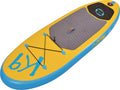 Pool Central 8' Inflatable Blue and Yellow Z-Ray  K9 Teen Paddle Board