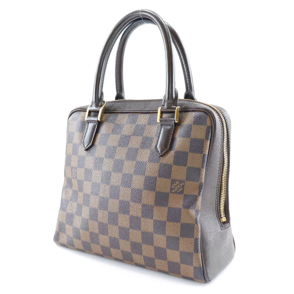 Pre-Owned   Louis Vuitton Brera Handbag N51150 Damier Canvas Brown VI0094 Women's (Good)