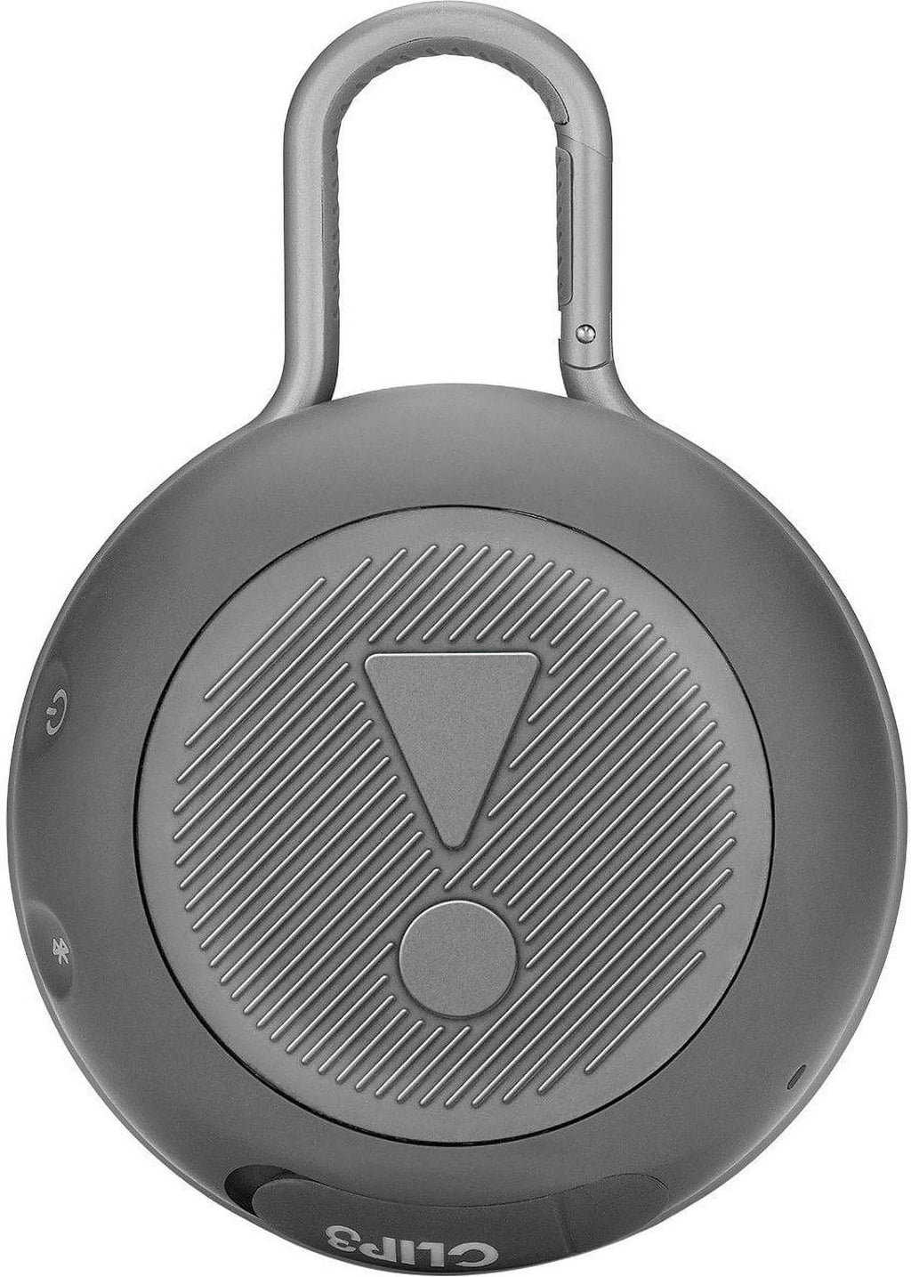 Restored  Clip 3 Portable Wireless Bluetooth Speaker Gray JBLCLIP3GRY Like New (Refurbished)