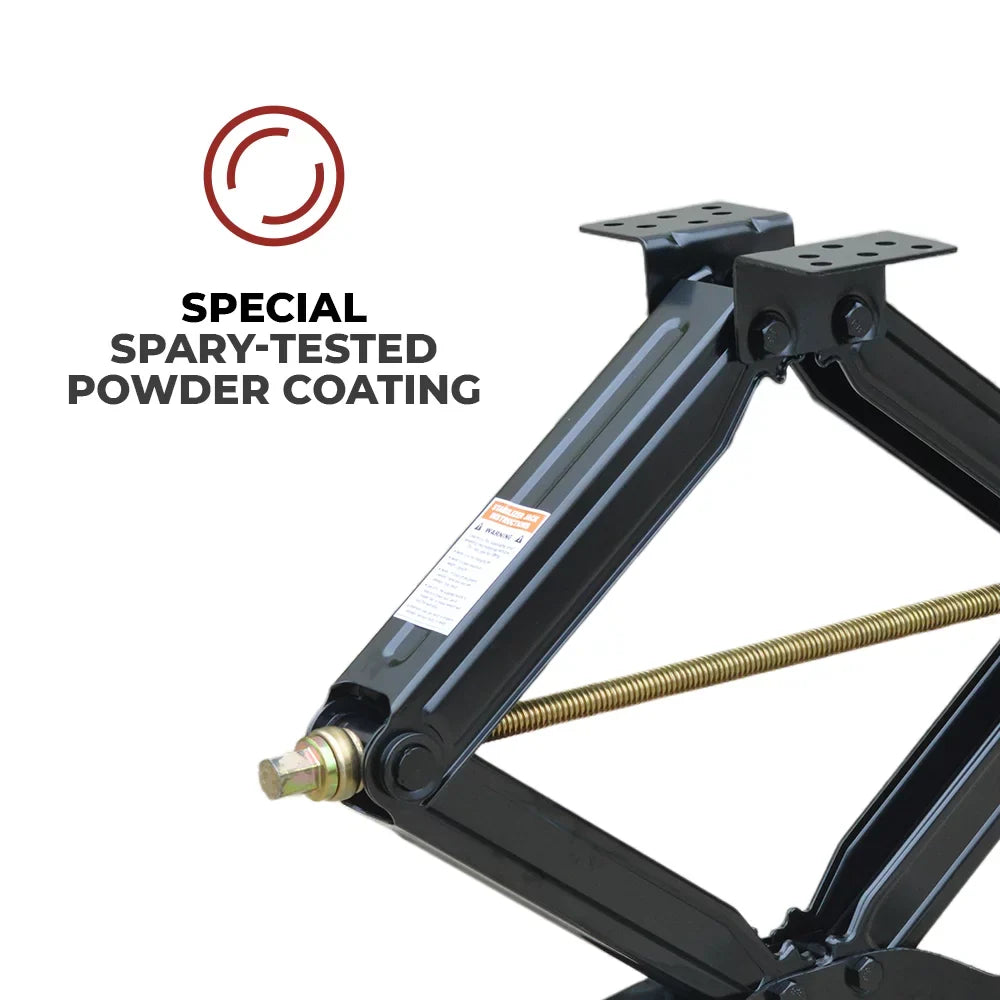 Bastion Distribution Two New 24" Scissor Jacks | 5000lb Capacity | 4-24” Adjustable Height | Great For Stabilizing Trailers, Campers & More | -5000MSJ24