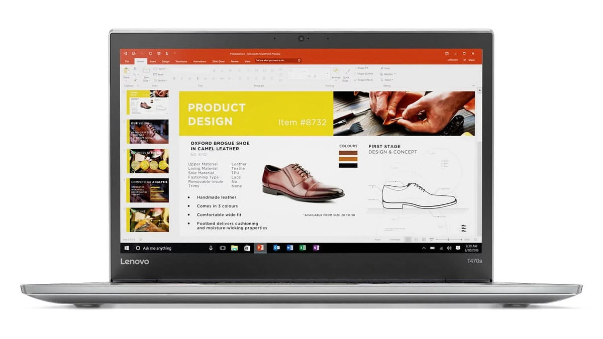 Lenovo ThinkPad T470s Touch Windows 10 Pro  4G Laptop - Intel Core i7-7600U, 20GB , 256GB PCIe NVMe , 14"   (1920x1080) Touchscreen, Fingerprint Reader, Smart Card Reader, Black Color