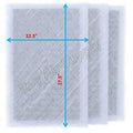 24x30 Replacement Filter Pads Compatible with MicroPower Guard Air Cleaner 24x30 Refills (3 Pack)