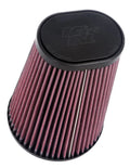 K&N Universal Clamp-On Air Filter: High Performance, Premium, Washable, Replacement Filter: Flange Diameter: 4.5 In, Filter Height: 8 In, Flange Length: 0.625 In, Shape: Tapered Oval, -1021
