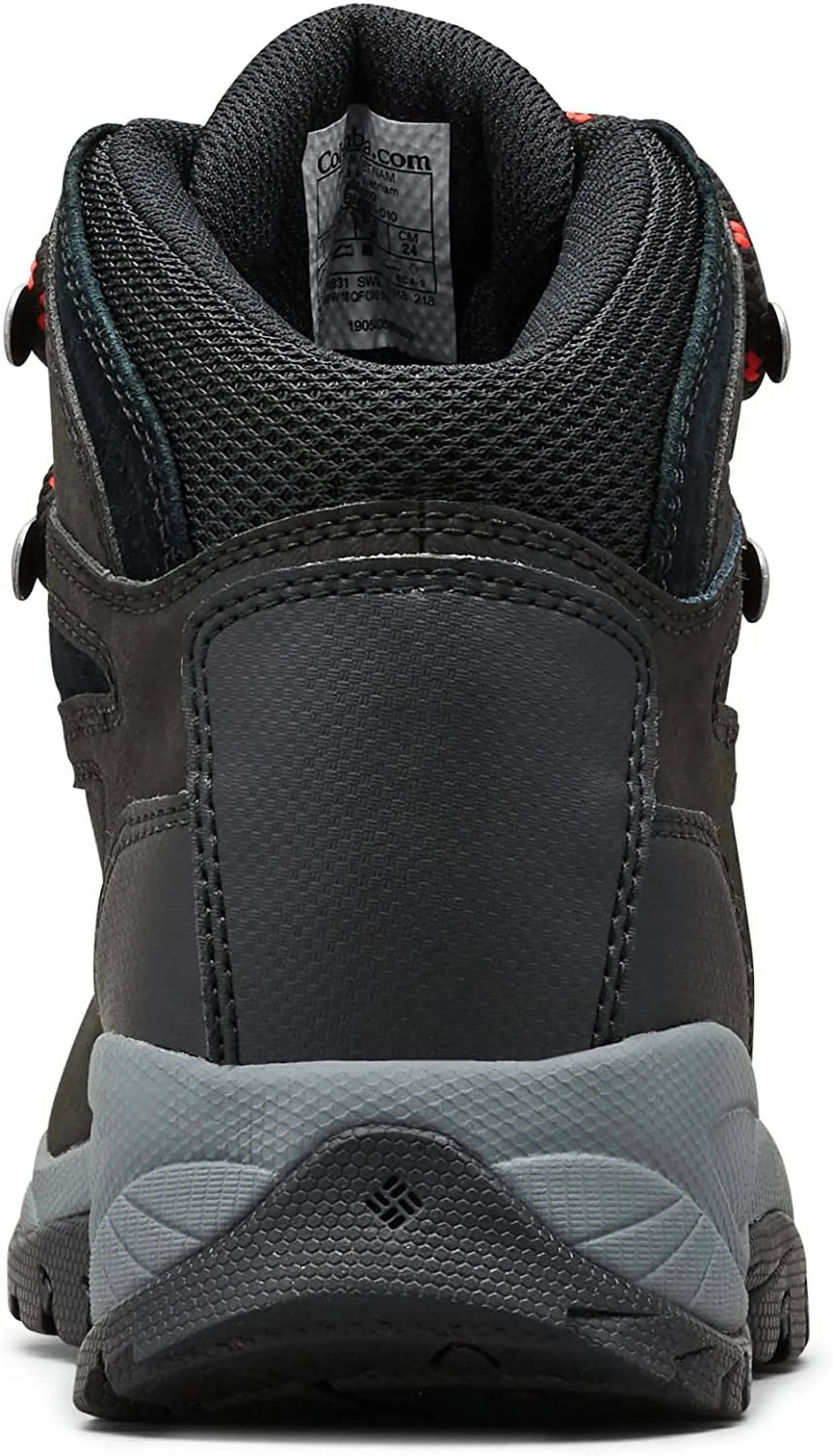 Columbia Womens Newton Ridge Plus Boot 10 Wide Black/Poppy Red
