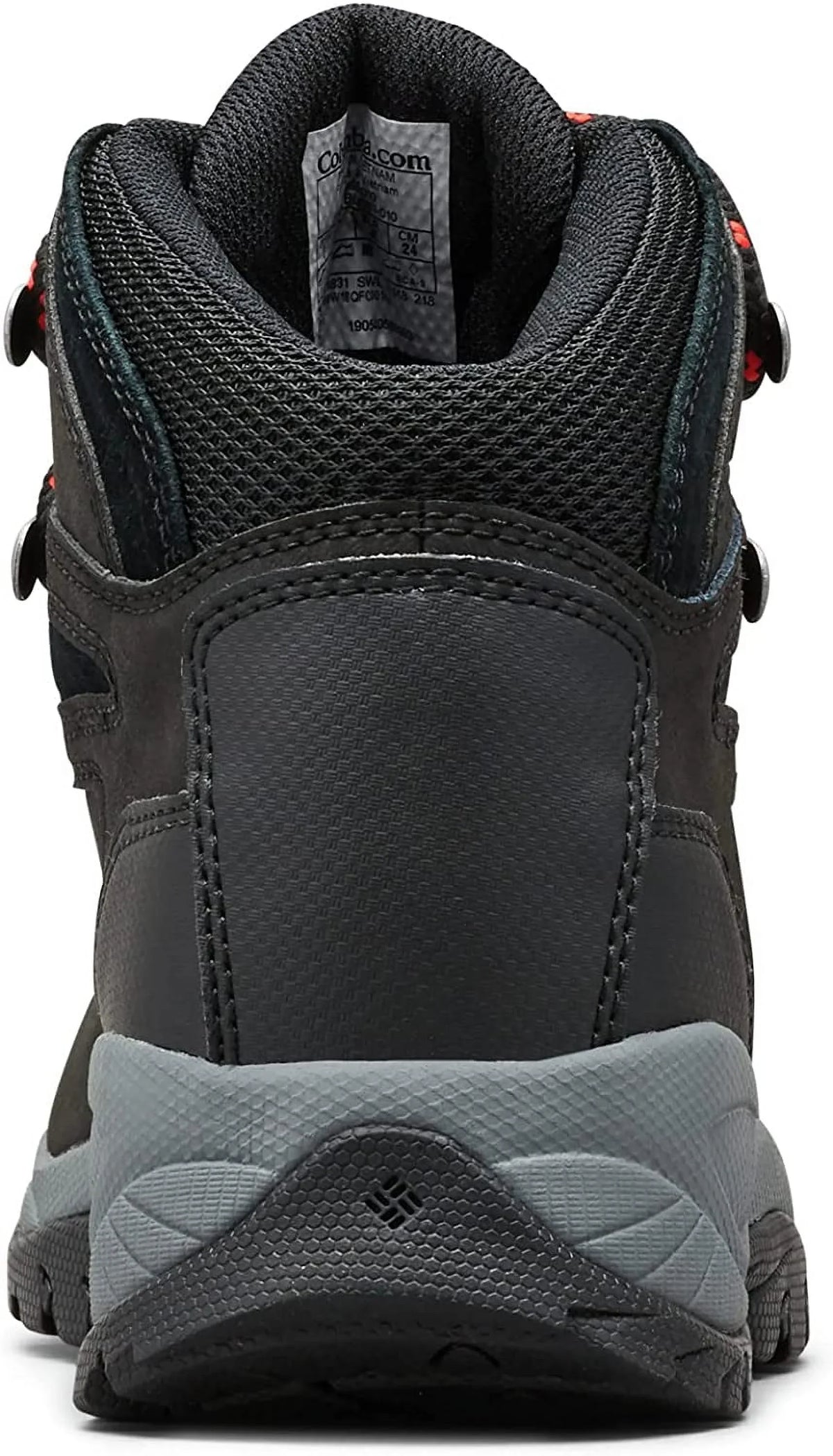Columbia Womens Newton Ridge Plus Boot 10 Wide Black/Poppy Red