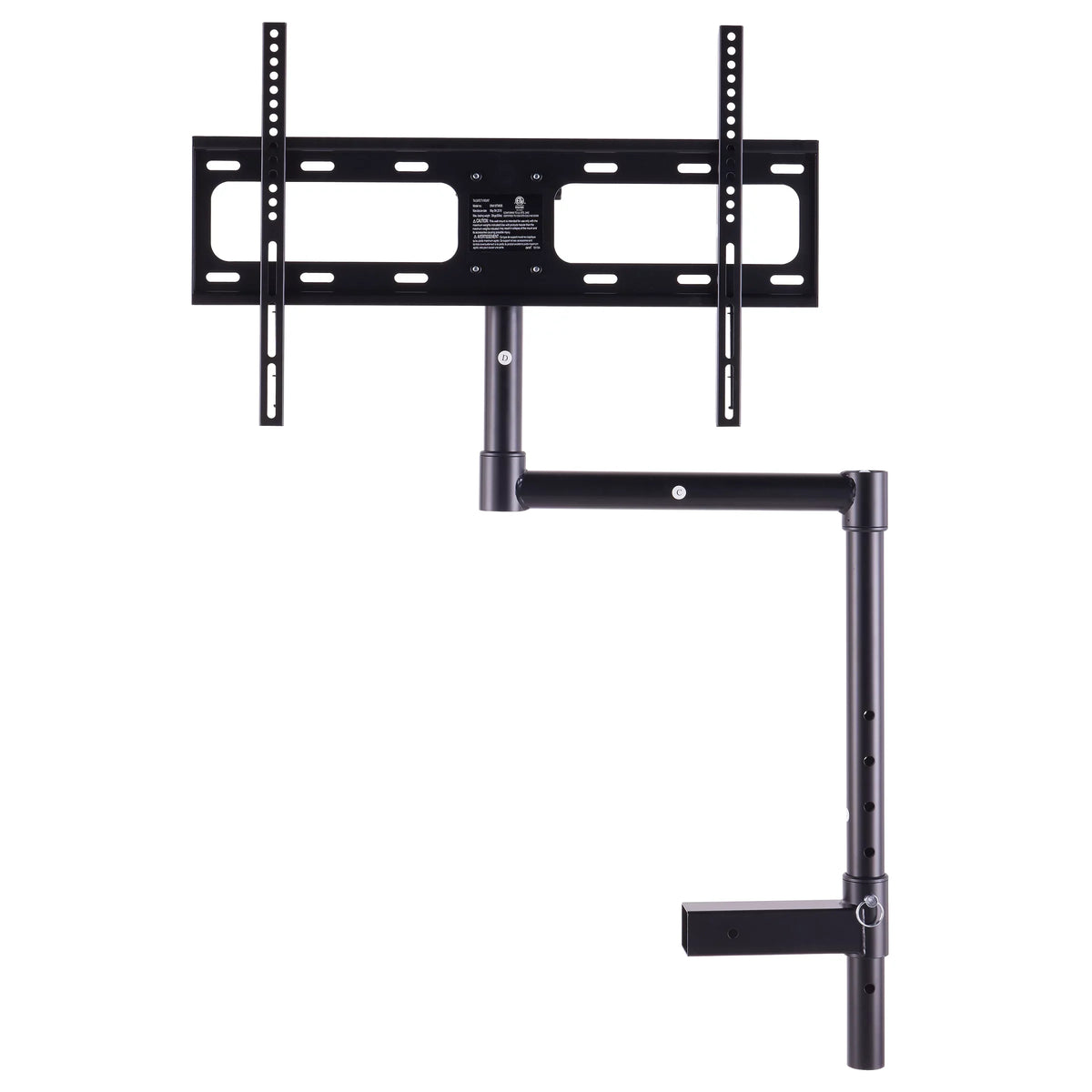Tailgate Television Mount, Black for TVs 32"-60"