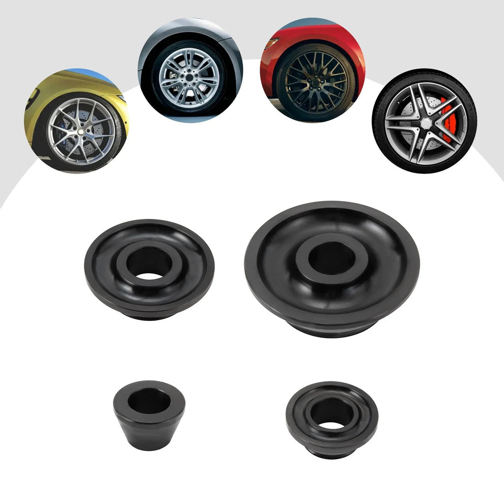 36mm Tire Balancer Cones Set Wheel Balancer Adapter Cones 45-gauge Steel 4 Sizes
