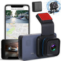 1080P Dual Lens Dash Cam, iMounTEK Universal Vehicle Driving Recorder, Car  with WiFi  G-Sensor  Control Motion Detection Parking Monitor Night Vision
