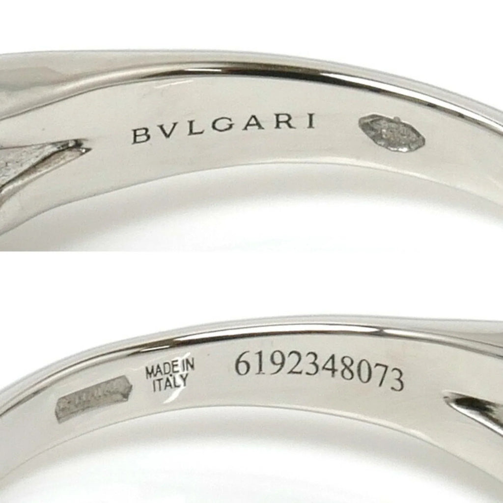 Pre-Owned  Bvlgari Pt950 Platinum Incontro D'Amore Ring Diamond 0.46ct 5.1g Ladies (Good)