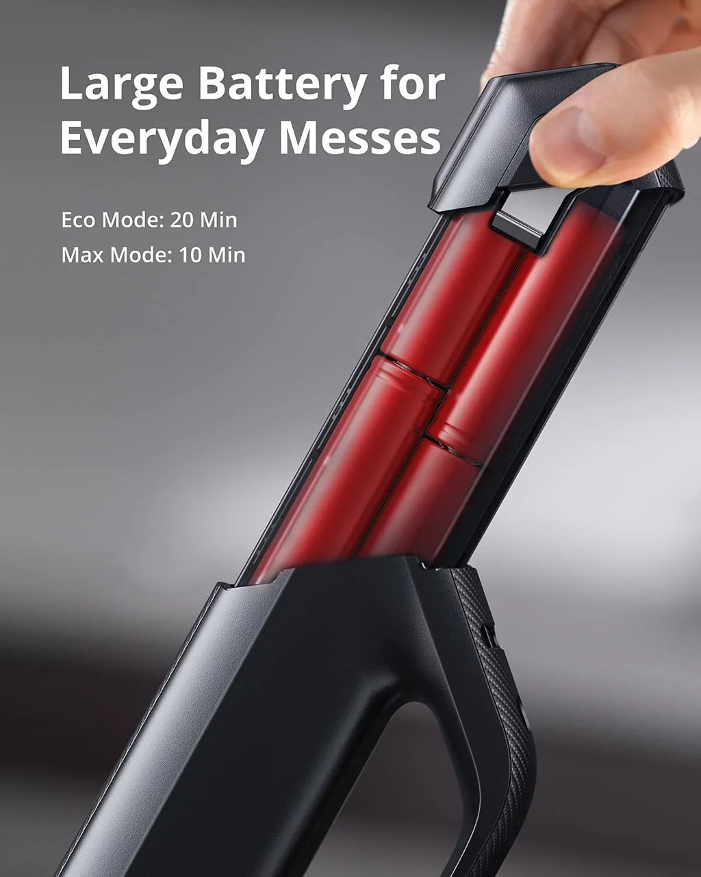 Anker eufy HomeVac H30 Venture, Cordless Car Vacuum, 80AW, 16kPa, Strong Suction Power, Handheld Vacuum Cleaner