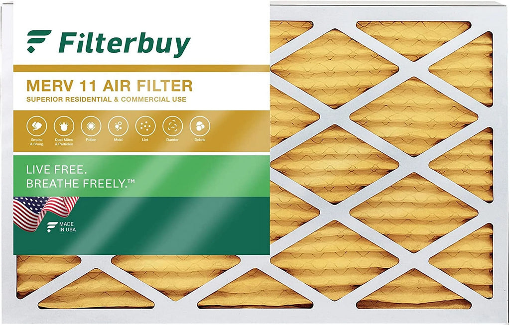 Filterbuy 10x30x2  11 Pleated   Furnace Air Filters (1-Pack)
