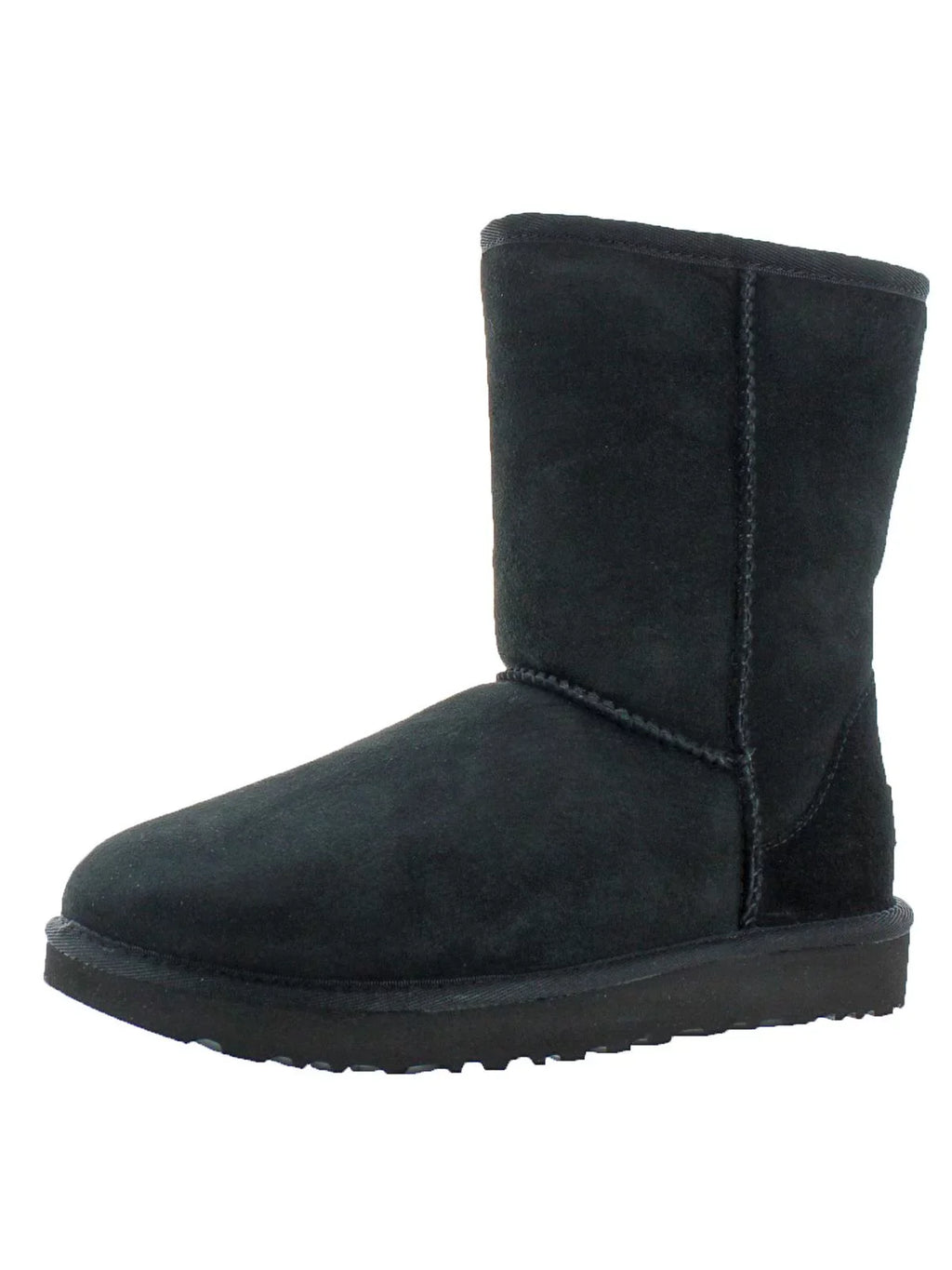 Womens Classic Short  Boot Black - 1016223