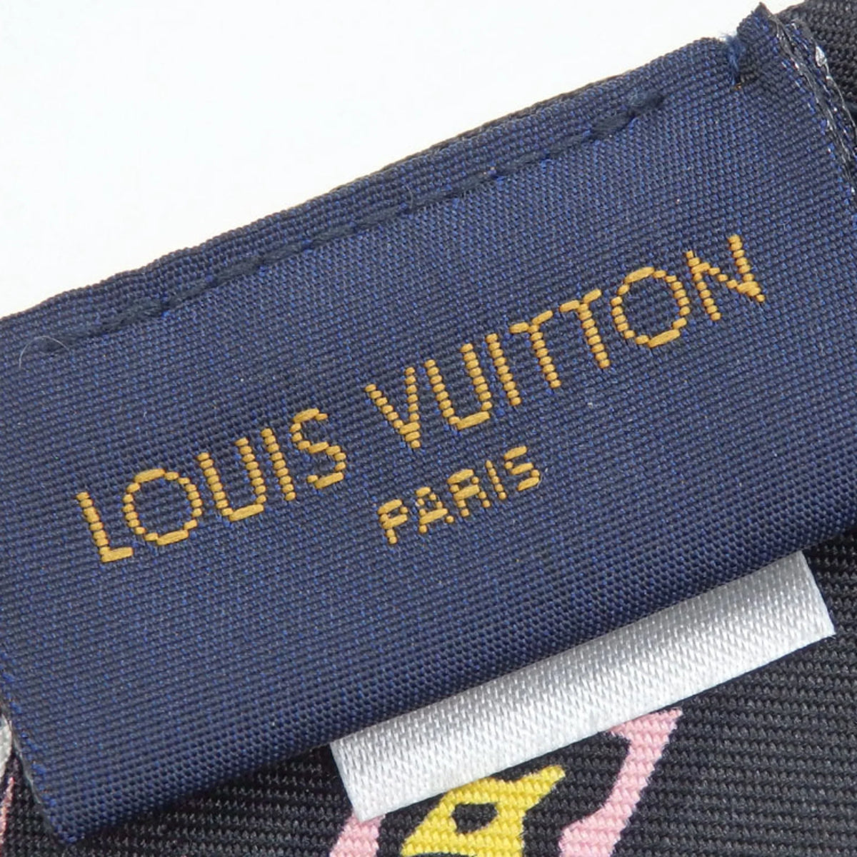 Pre-Owned Louis Vuitton Scarf Muffler Bandeau  Wild at Heart Women's Multicolor Silk Leopard Print M00415 (Good)
