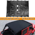 Leather Top Sunshade Protection Jeep Wrangler   07-18  Ultimate Sun Protection Easy Installation