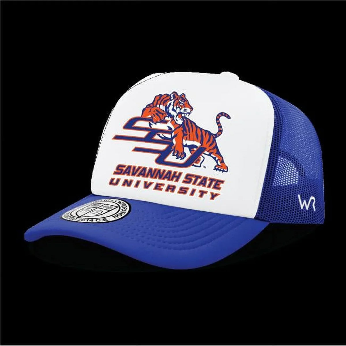 W Republic 1030-697- Savannah State University Tigers Jumbo College Caps, Royal
