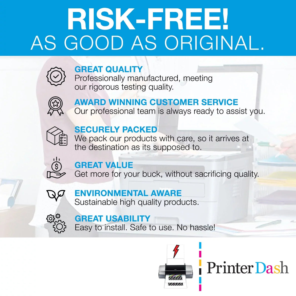 PrinterDash Compatible Replacement for Star-Micronics -200 Series/-235/-242/-292/-512/-200 Series/-212/-242/-500/-2000 Black/Red P.O.S. Printer Ribbons (6/) (30982001BR)