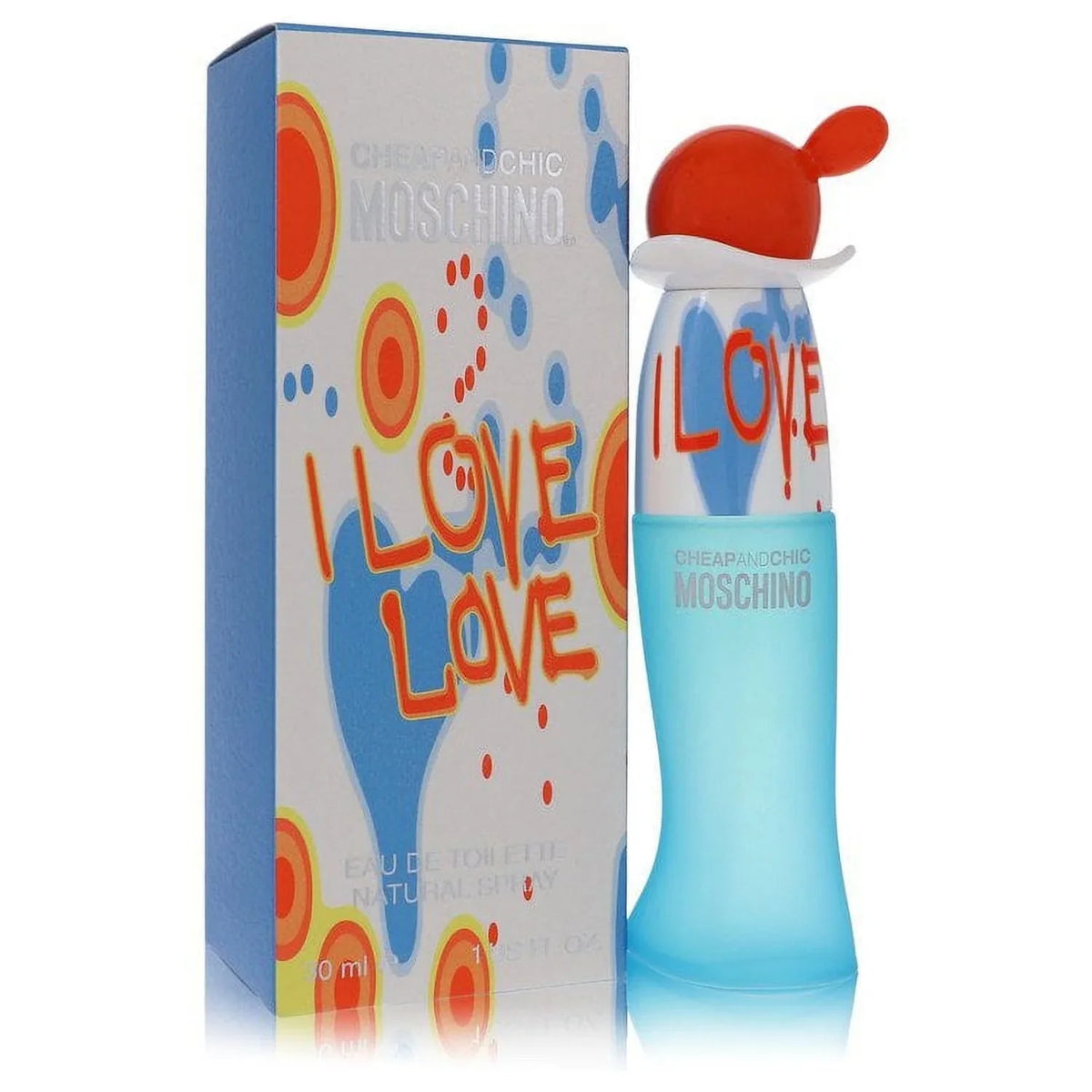 I Love Love by Moschino Eau De Toilette Spray 1 oz for Women Pack of 4