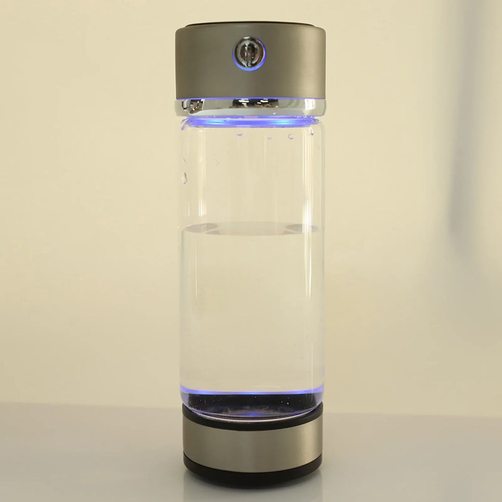 Hydrogen Water Bottle  Charging Rich Hydrogen Water Purifier Filter Glass Bottle Portable Lonizer Cup