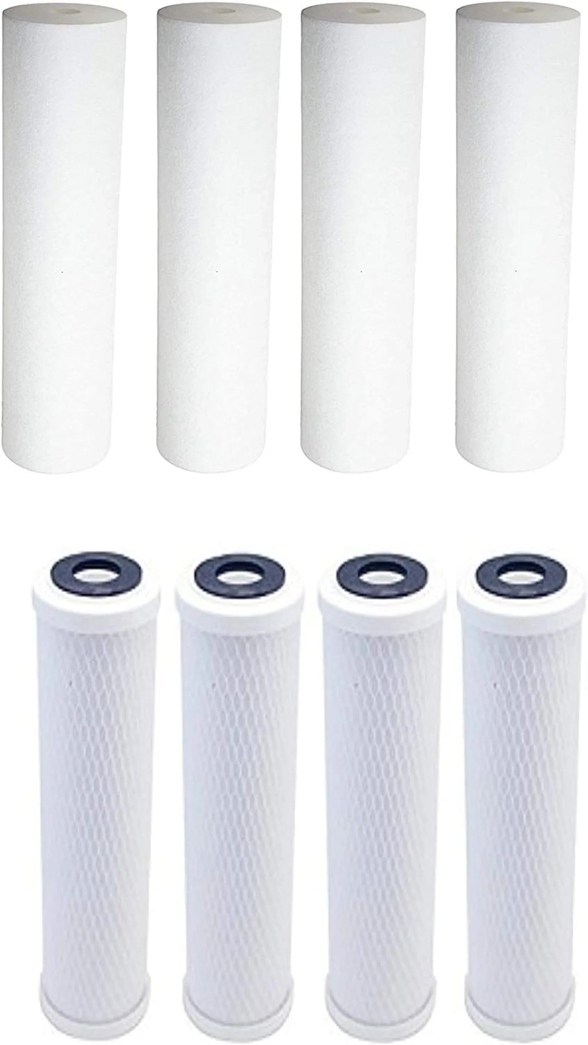 Replacement Filter Kit Compatible With Watts WP2-  System - Includes Carbon Block Filter &  Sediment Filter