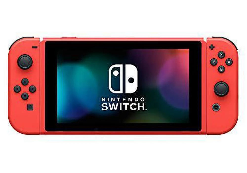 Nintendo Switch with Red Joy-Con - Mario Red & Blue Edition - game console - Full  - red