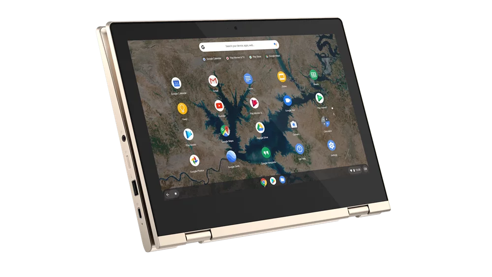 Used Lenovo 82BB0008US IdeaPad Flex 3  11IGL05 11.6"  Touchscreen Laptop Celeron N4020 1.1GHz Intel  Graphics 600 4GB  64GB  Almond Chrome
