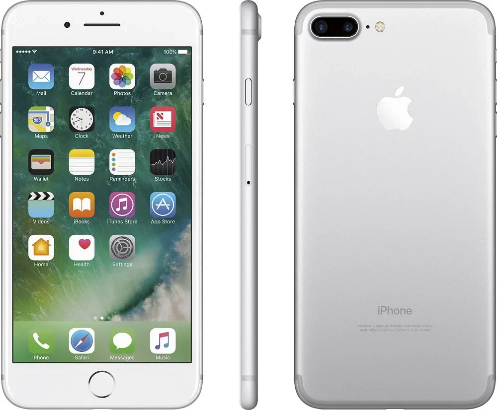 Restored Apple Iphone 7 Plus 32GB  Unlocked - Silver White (Refurbished)