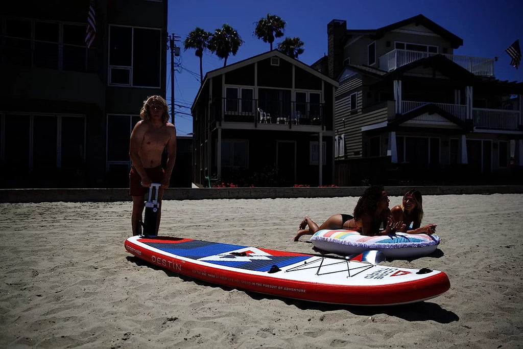 Core Third Destin 10'6" Inflatable Paddle Board for Beaches and Lakes with Complete  Kit