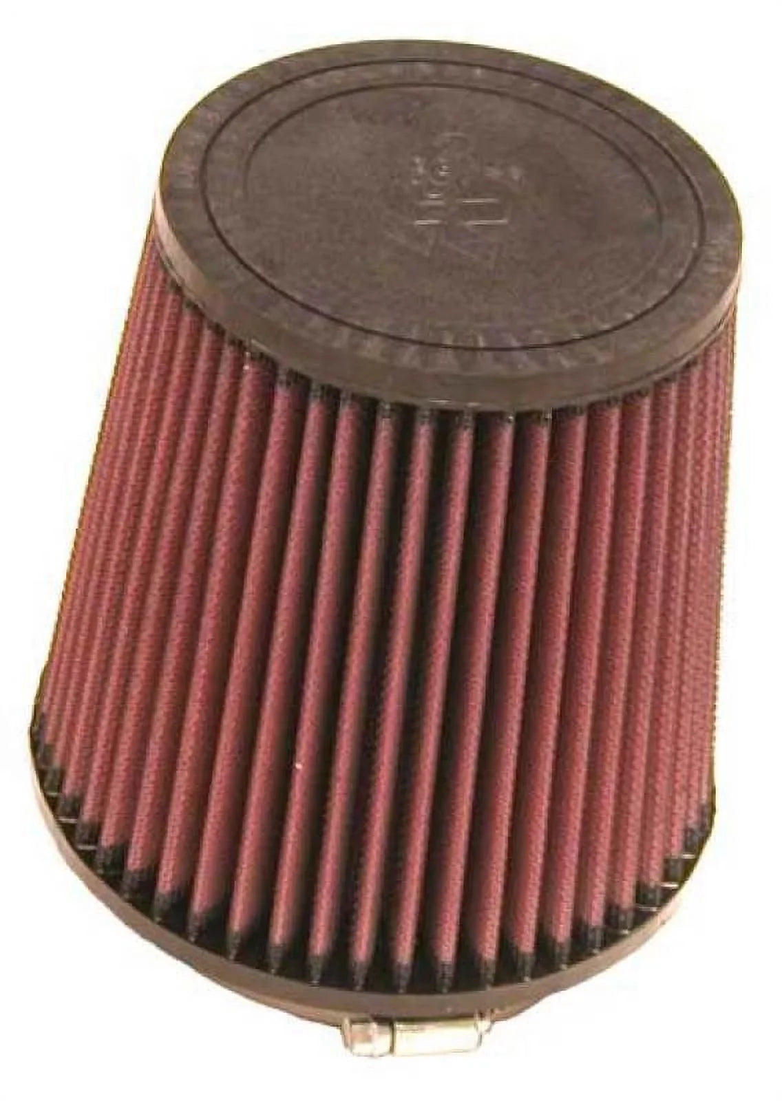 K&N Universal Clamp-On Engine Air Filter: Washable and Reusable: Round Tapered; 4.5 in (114 mm) Flange ; 6 in (152 mm) Height; 5.875 in (149 mm) Base; 4.5 in (114 mm) Top , -4740