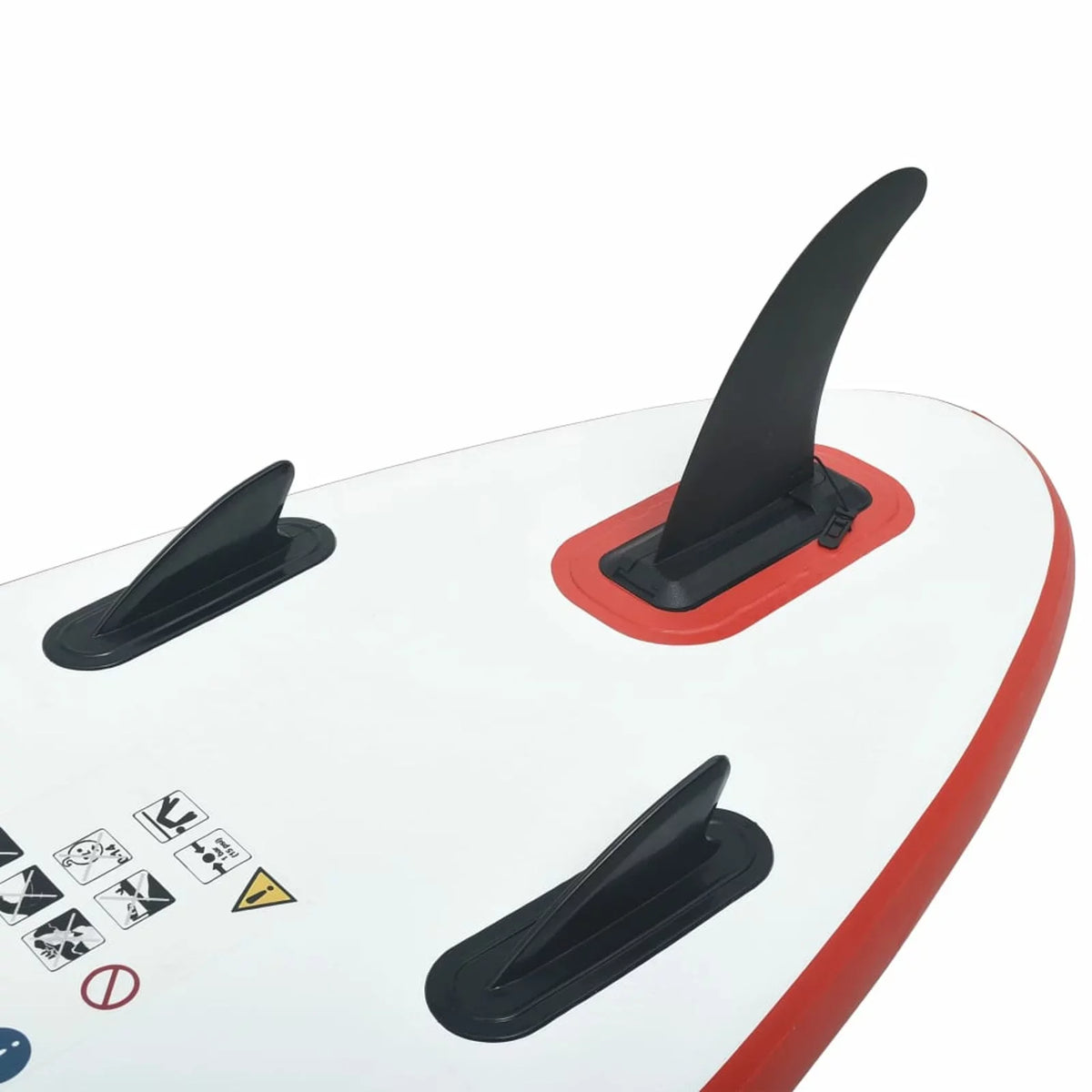 Inflatable Paddleboard Set Red and White