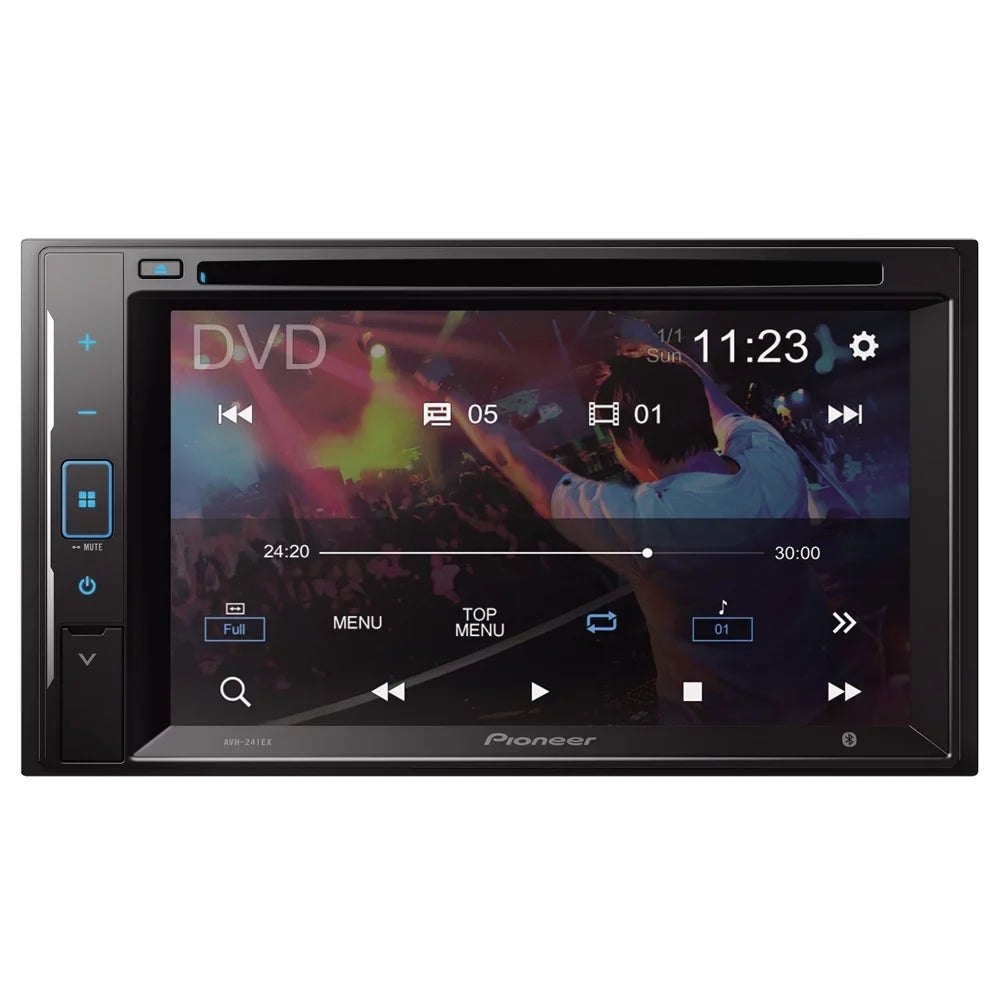 New Pioneer -241EX 6.2 Inch Digital Media &  Receiver w/ Backup Bullet Camera