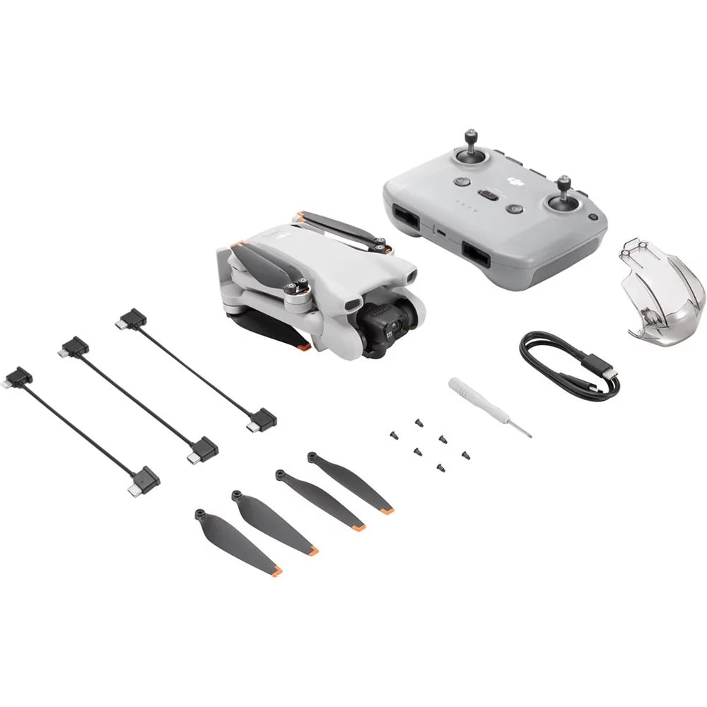Open Box  Mini 3 - Lightweight and Foldable Mini Camera Drone with 4K  Video, 38-Min Flight Time, True Vertical Shooting, and Intelligent Features