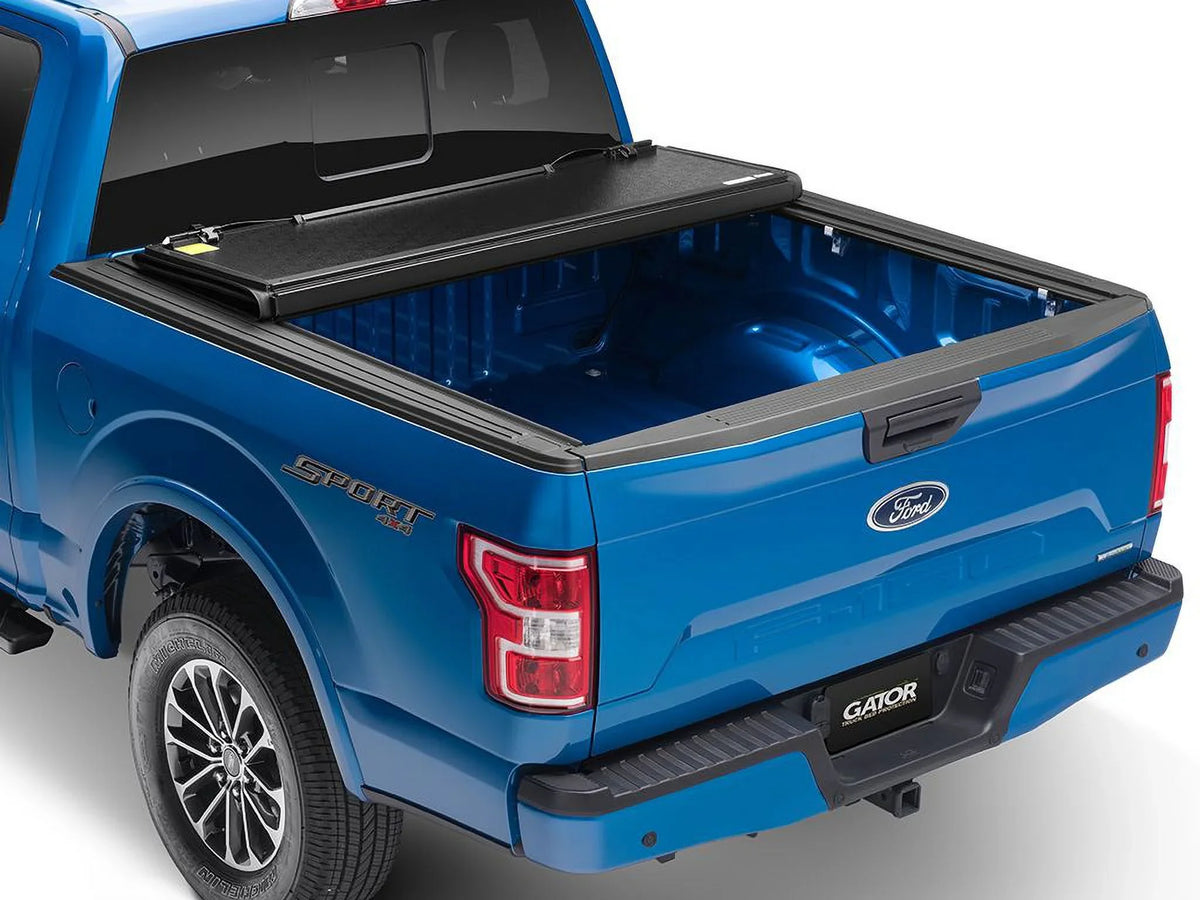 Gator  Hard Tri-Fold Truck Bed Tonneau Cover | GC14003 | Fits 2015 - 2022 Chevy/ Colorado/Canyon 6' 2" Bed (74")